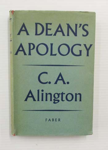 Image for A Dean's Apologies a semi-religious autobiography A Dean's Apologies a semi-religious autobiography