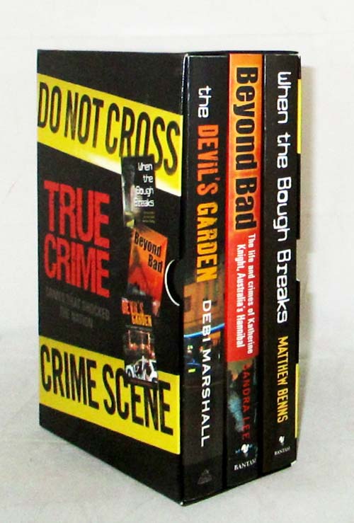 Image for True Crime : Crimes That Shocked the Nation : The Devil's Garden, Beyond Bad, When the Bough Breaks (3 books in slipcase) True Crime : Crimes That Shocked the Nation : The Devil's Garden, Beyond Bad, When the Bough Breaks (3 books in slipcase)