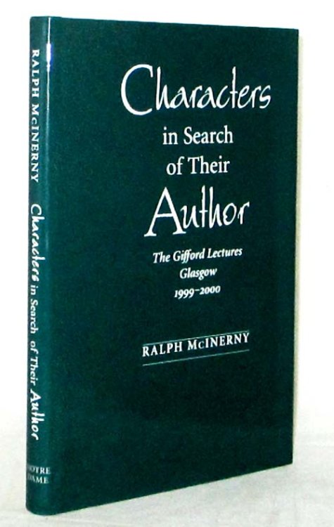 Characters in Search of their Author. The Gifford Lectures Glasgow 1999-2000