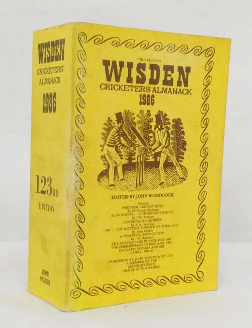Wisden Cricketers' Almanack 1986
