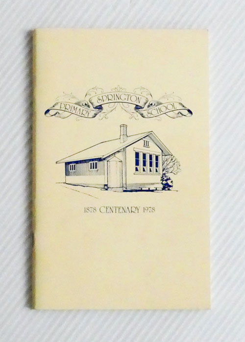 Image for Springton Primary School Centenary 1878-1978 Springton Primary School Centenary 1878-1978
