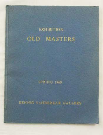 Exhibition Dutch & Flemish Old Masters April1st - May 31st 1969