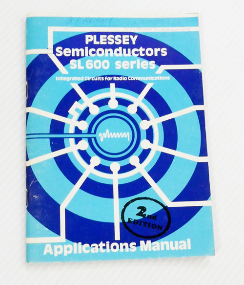 Image for Plessey Semiconductors SL 600 Series. Applications Manual Plessey Semiconductors SL 600 Series. Applications Manual
