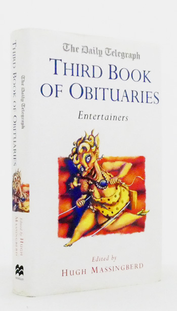 The Daily Telegraph Third Book Of Obituaries : Entertainers