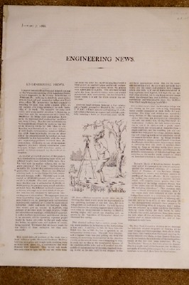 Engineering News Magazine : the Incline Railway At Lookout Mountain