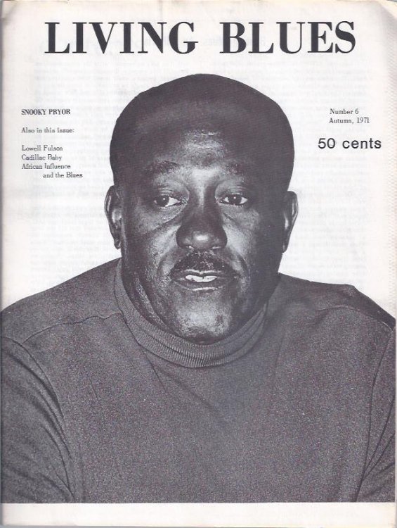 Image for Living Blues : A Journal of the Black American Blues Tradition, Autumn, 1971 Living Blues : A Journal of the Black American Blues Tradition, Autumn, 1971