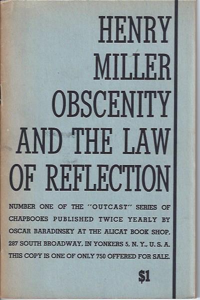 Obscenity and the Law of Reflection