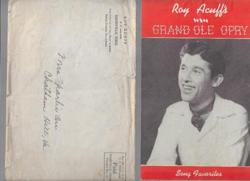 Roy Acuff's Grand Ole Opry Song Favorites