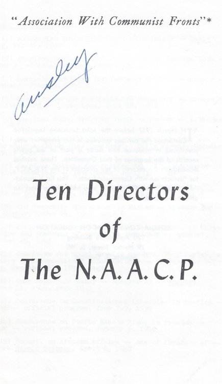 Image for Ten Directors of the N.A.A.C.P; Ten Directors of the N.A.A.C.P;