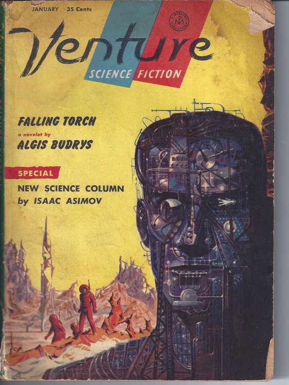 Venture Science Fiction January 1958