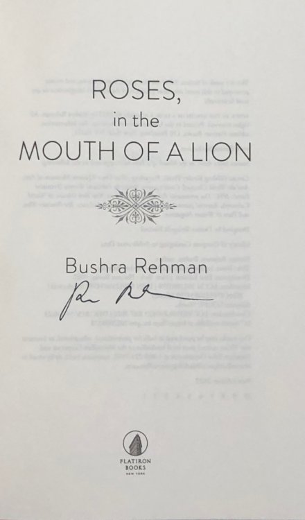 Roses, in the Mouth of a Lion: A Novel