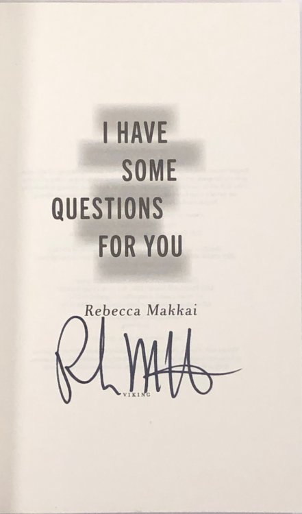 I Have Some Questions for You: A Novel