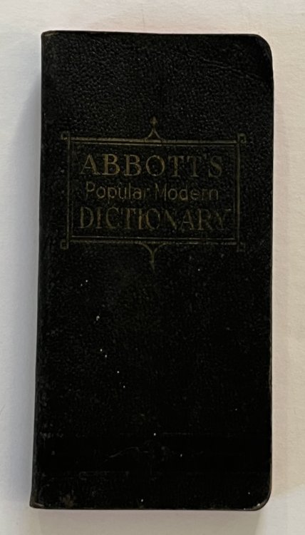 Abbott's Popular Modern Vest Pocket Dictionary