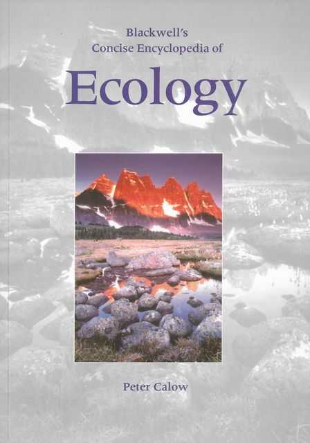 Image for Blackwell's Concise Encyclopedia of Ecology Blackwell's Concise Encyclopedia of Ecology