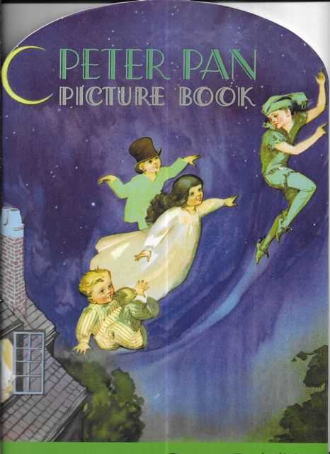 Peter Pan Picture Book [Shape Book]
