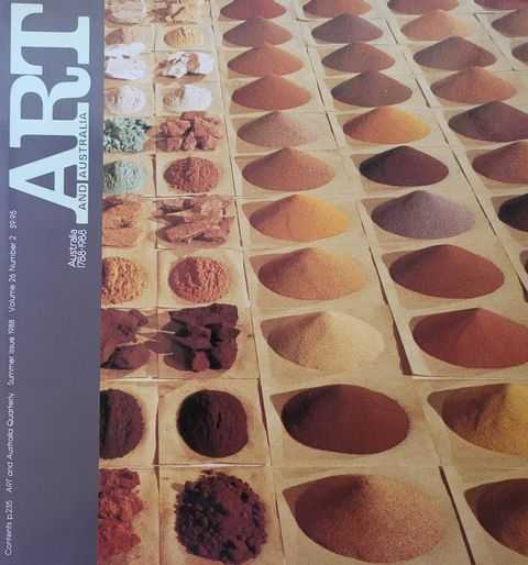 Art and Australia Quarterly Journal Vol 26 No. 2 Summer 1988