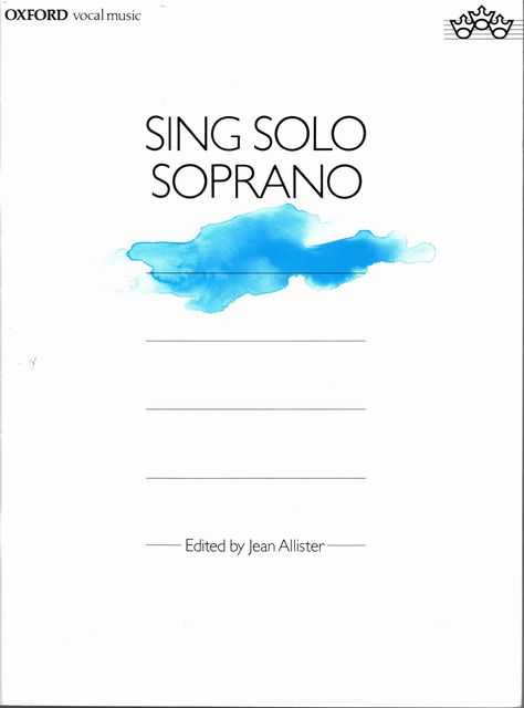 Image for Sing Solo Soprano Sing Solo Soprano