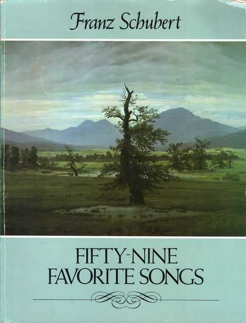 Image for Franz Schubert: Fifty-Nine Favorite Songs Franz Schubert: Fifty-Nine Favorite Songs