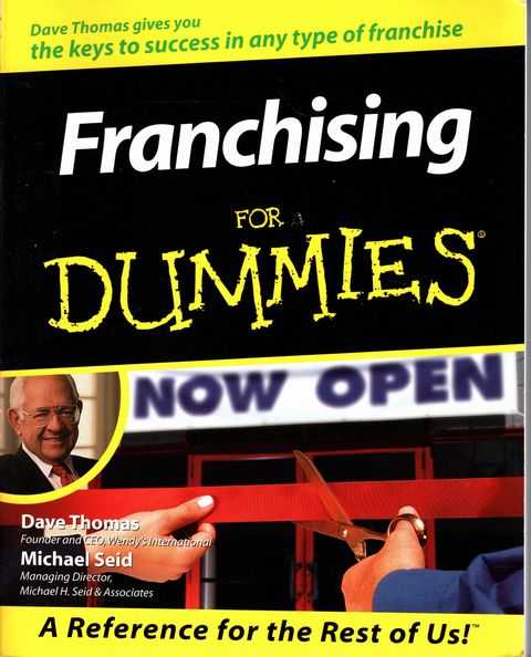 Franchising for Dummies