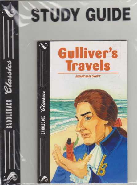 GULLIVER'S TRAVELS - With Study Guide ( Saddleback Classics )