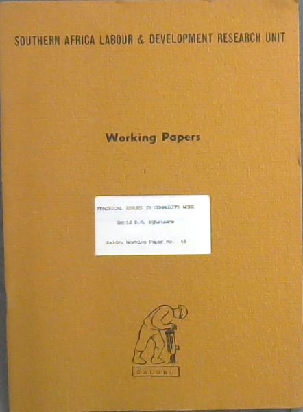 Practical Issues In Community Work