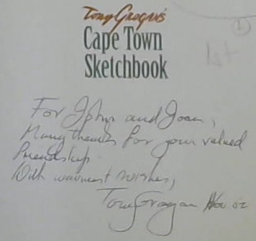 Tony Grogan's Cape Town Sketchbook.