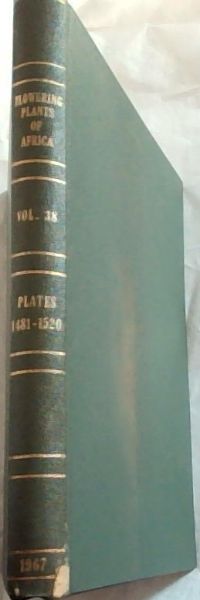 Image for The Flowering Plants of Africa, Volume 38 The Flowering Plants of Africa, Volume 38