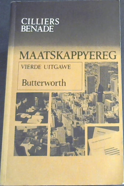 Maatskappyereg (Vierde Uitgawe)