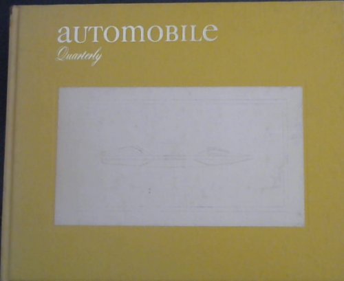 AUTOMOBILE QUARTERLY - VOLUME 9, NUMBER 4