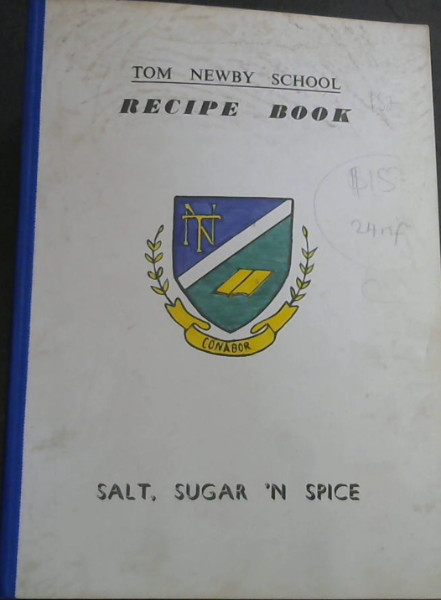 Tom Newby School Recipe Book