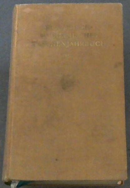 Biologisch-Medizinisches Taschenjahrbuch 1963