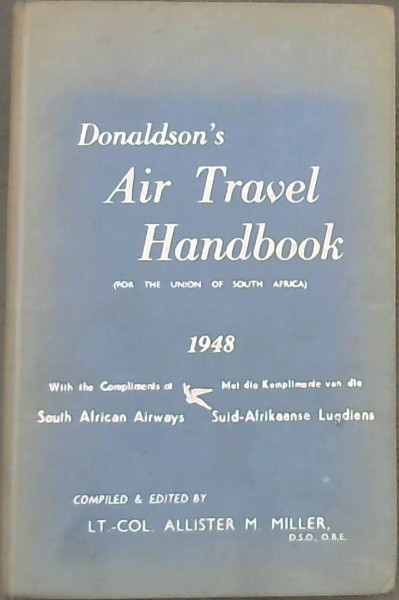 Donaldson's Air Travel Handbook (for the Union of South Africa) 1948