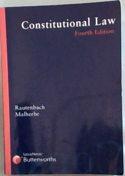 Image for Constitutional Law. 4th Edition Constitutional Law. 4th Edition