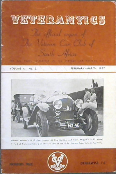 Image for Veterantics: The official organ of The Veteran Car Club of South Arica Veterantics: The official organ of The Veteran Car Club of South Arica