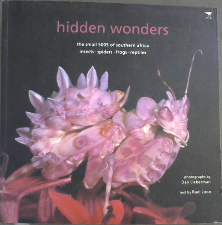 Image for Hidden Wonders: The Small 5005 of Southern Africa: Insects, Spiders, Frogs, Reptiles Hidden Wonders: The Small 5005 of Southern Africa: Insects, Spiders, Frogs, Reptiles
