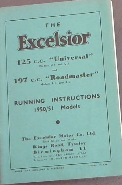 THE Excelsior 125 c.c 