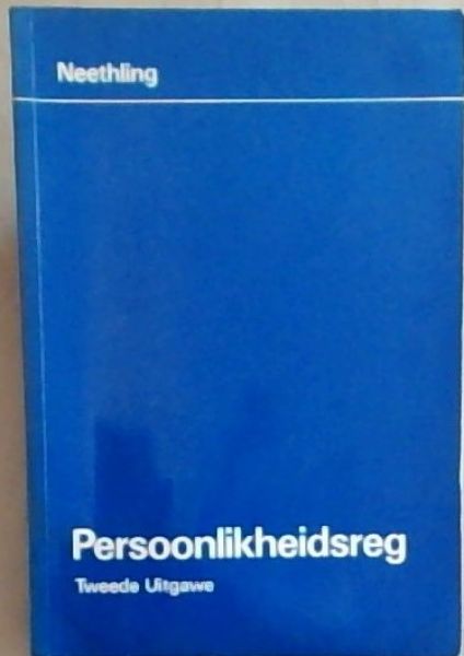 Persoonlikheidsreg (Tweede Uitgawe)