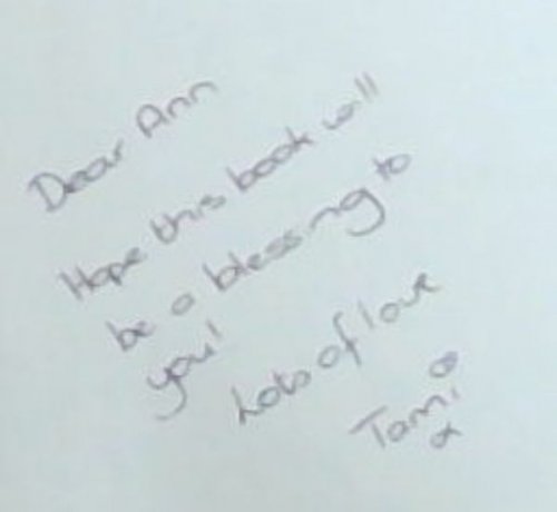The Fortress: Becoming a Prisoner Of Hope (Signed and inscribed by the author Tami Wright)