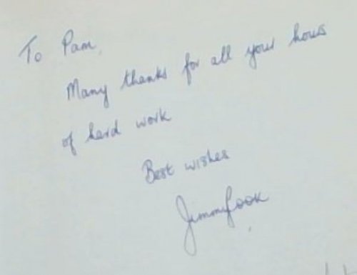 The Jimmy Cook Story: A Career at the Crease (Signed by the author Jimmy Cook)