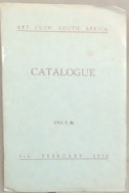CATALOGUE 5th February 1952