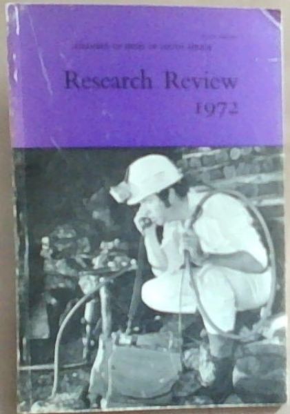 Image for Tenth Annual Research Review: An Annual review of the activities of the Chamber Of Mines Research Organization (Series No. 169) Tenth Annual Research Review: An Annual review of the activities of the Chamber Of Mines Research Organization (Series No. 169)