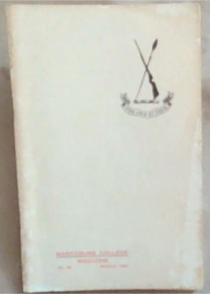 Maritzburg College Magazine No 96 March 1962 (Pro Aris Et Focis)
