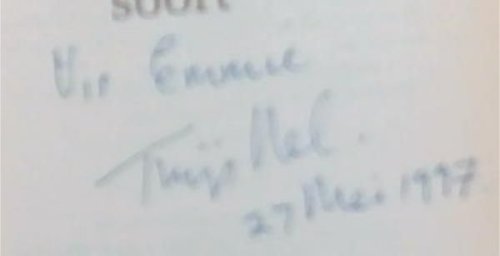 n annerster soort (Signed by the author Thijs Nel)