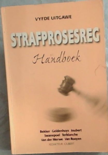Strafprosesreg Handboek (Afrikaans Edition)