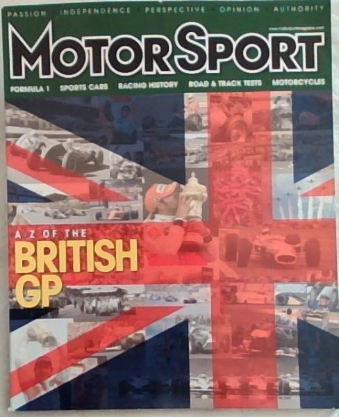 MotorSport: A-Z Of The British GP; Henri Toivonen; Norton Road Test August 2011 Vol.87 No.8