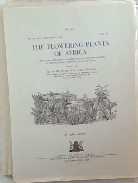 The Flowering Plants of Africa Vol. 30 Part 1 to 4