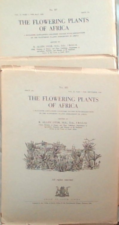 The Flowering Plants of Africa Vol. 27 Part 1 to 4