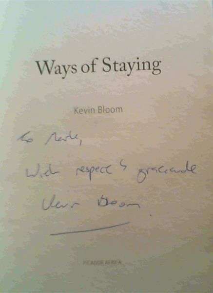 Ways of Staying