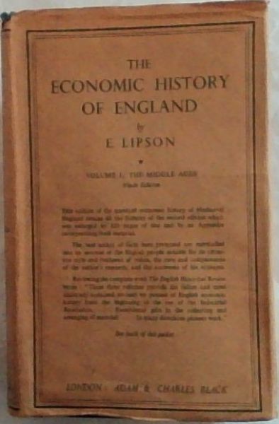 The Economic History of England : Volume 1 - The Middle Ages