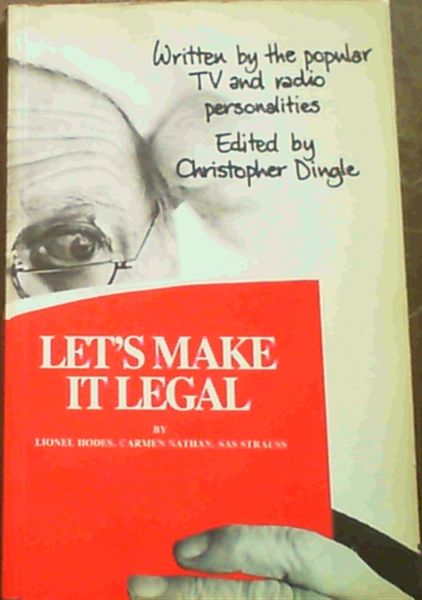 Image for Let's make it legal Let's make it legal